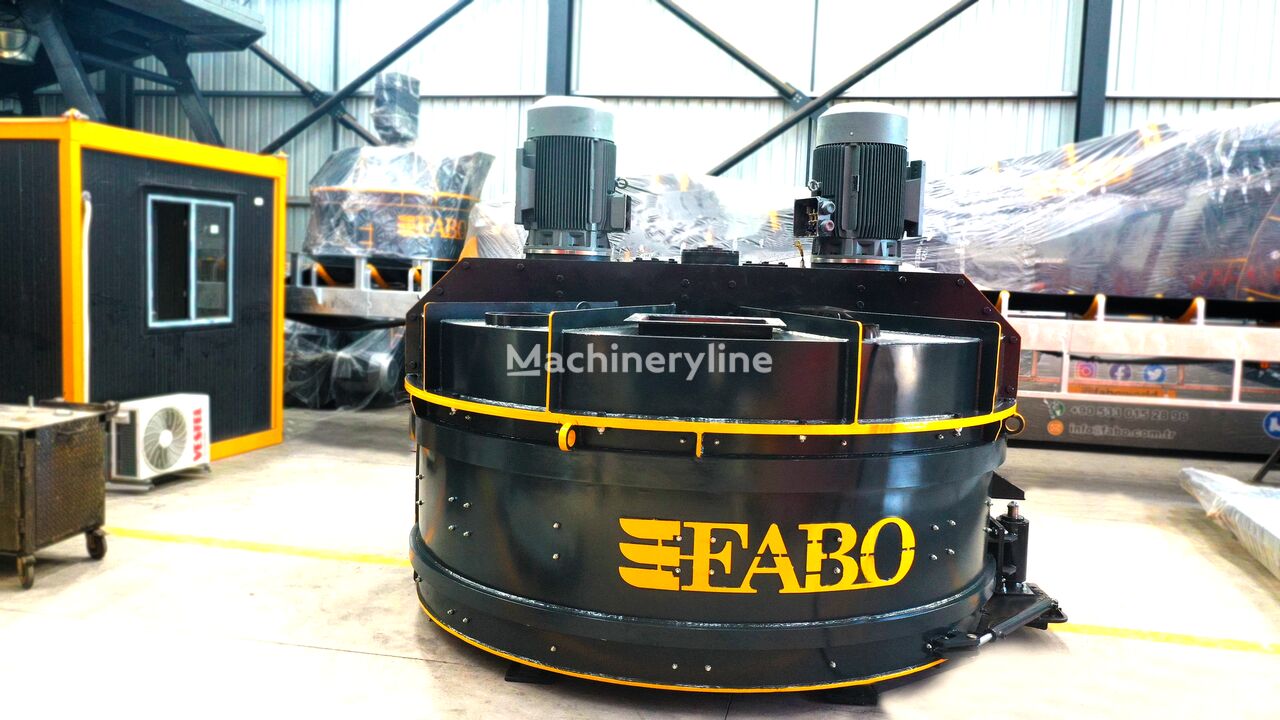 bétonnière FABO 2m3 PLANETARY MIXER | BEST QUALITY neuve