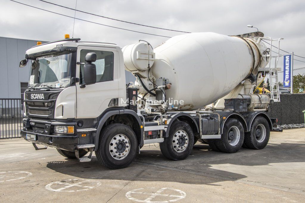 camion malaxeur Scania P370+MIXER 9M³