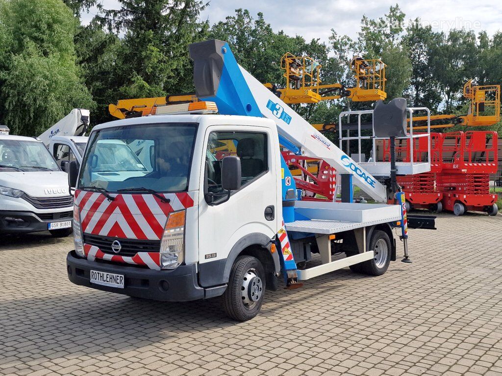 camion nacelle Nissan Cabstar / Socage T315