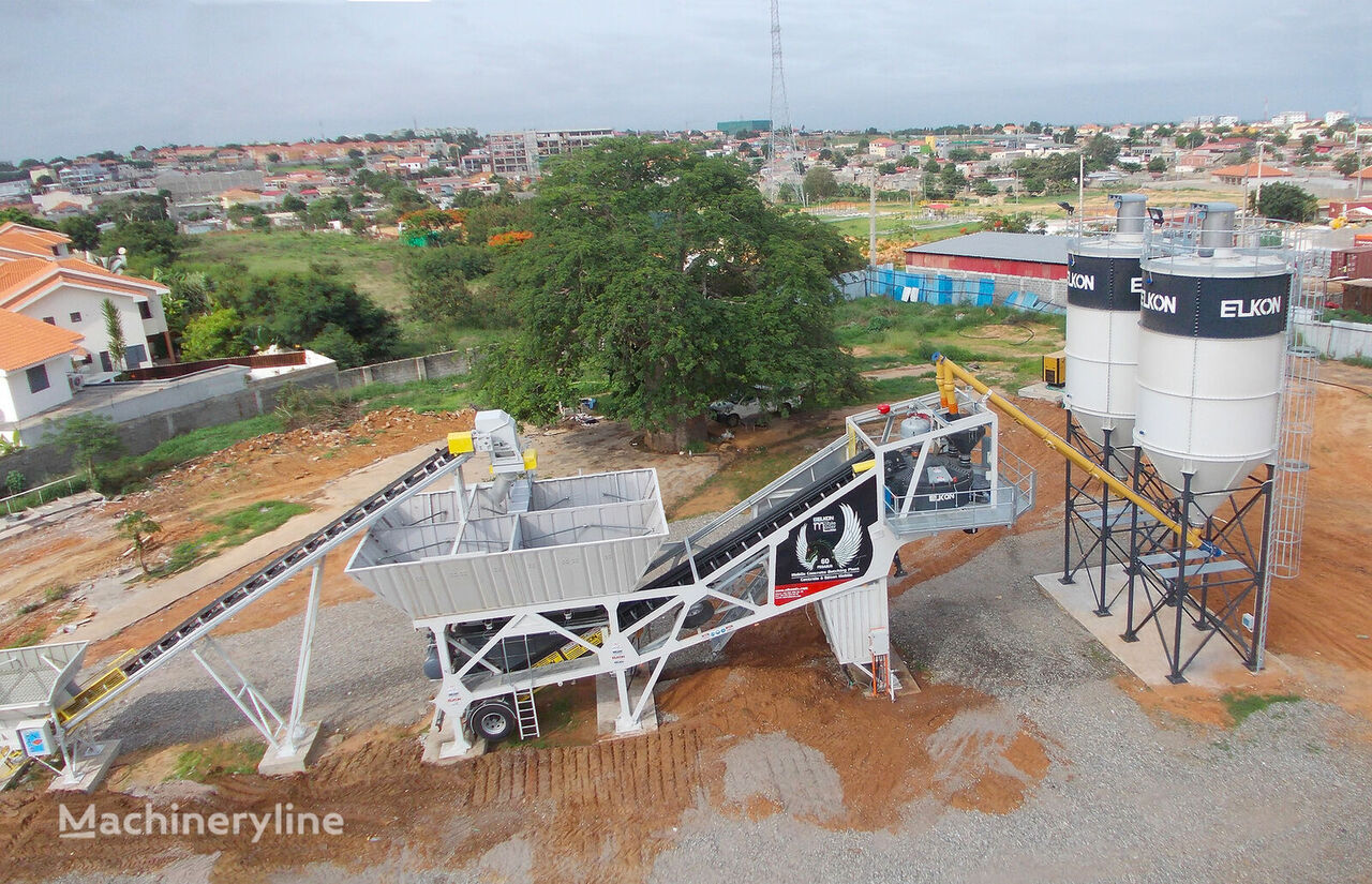 centrale à béton Elkon Mobile Master-60 Pegasus Mobile Concrete Batching Plant neuve