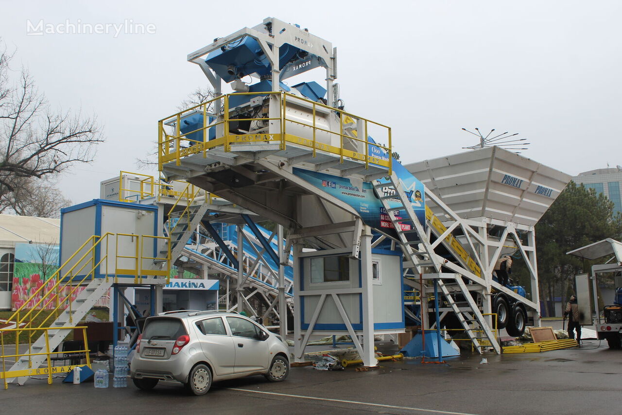 centrale à béton Promax Mobile Concrete Batching Plant M100-TWN (100m3/h) neuve