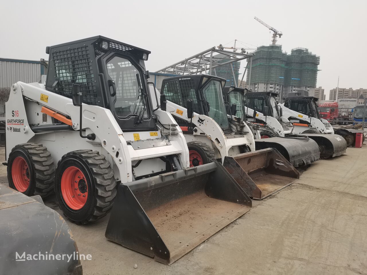 compacteur monocylindre Bobcat S16 Skid Steer Used Construction Machinery