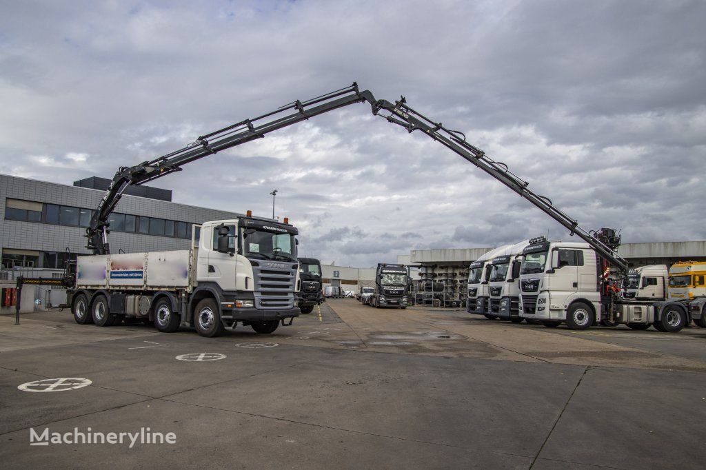 grue mobile Scania R420 - HIAB 288 E-4 HIPRO + JIB 70X4