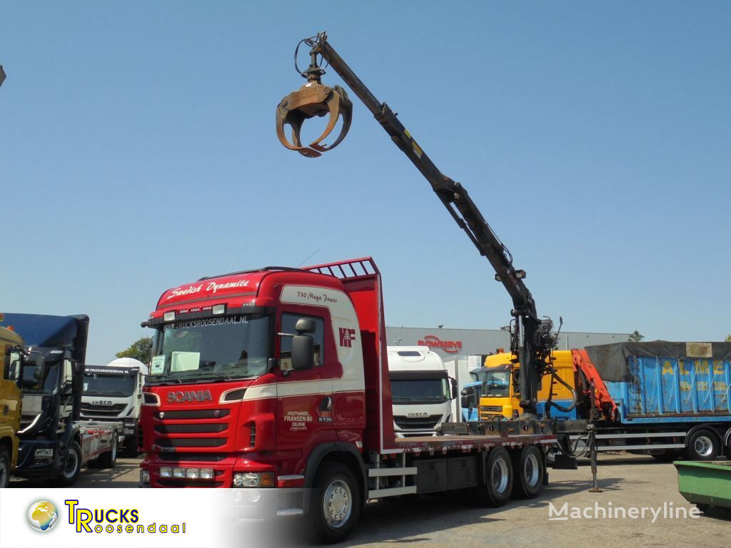 grue mobile Scania R730 V8 + Euro 5 + Loglift 115Z + 6X4 + DISCOUNTED from 56.950,-