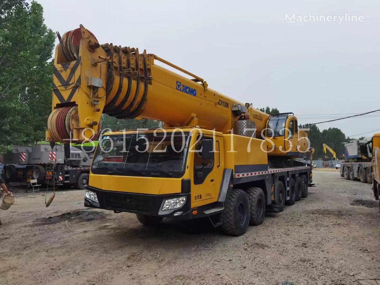 grue mobile XCMG QY130K XCMG 130 ton truck crane