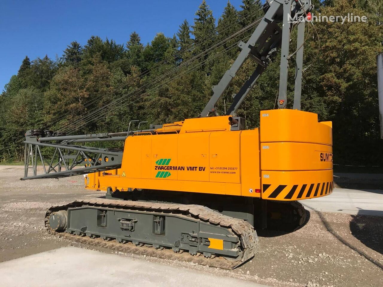 grue sur chenilles Sumitomo SC 900