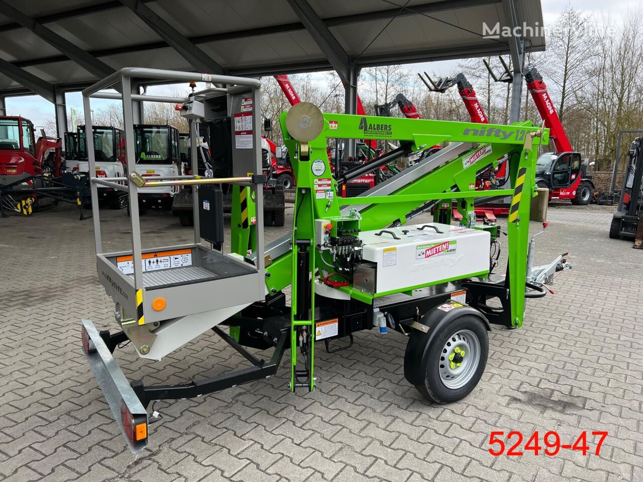 nacelle articulée Niftylift 120 T