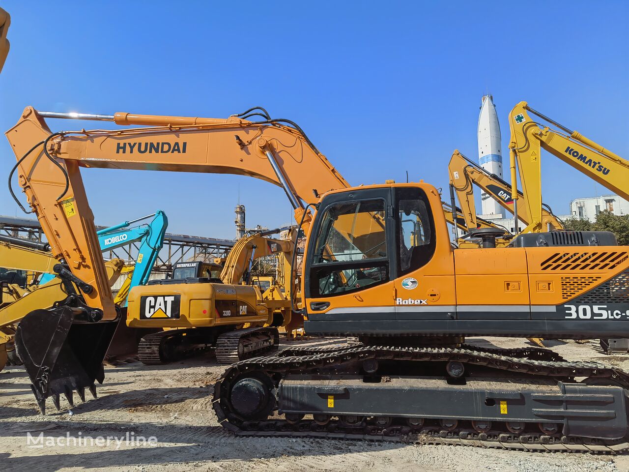 pelle sur chenilles Hyundai 305lc-9t, 30 tons excavator