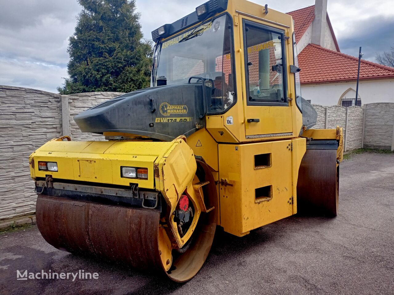 rouleau compresseur BOMAG BW174 AD-2