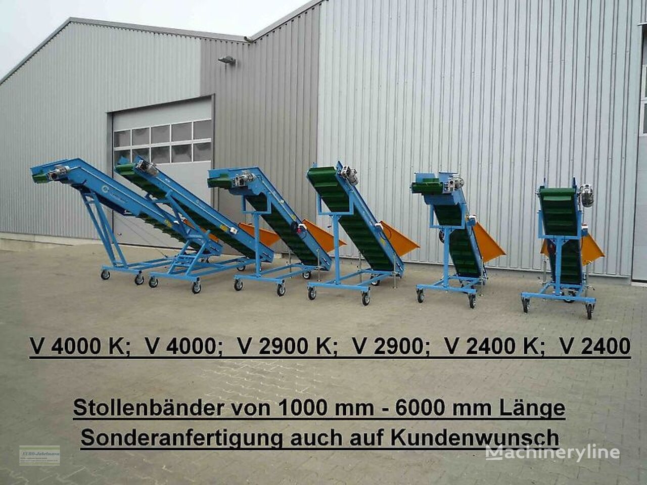 remplisseur de caisses Länge: 1000 - 6000 mm, eigene Herstellung (Made in Germany) neuf