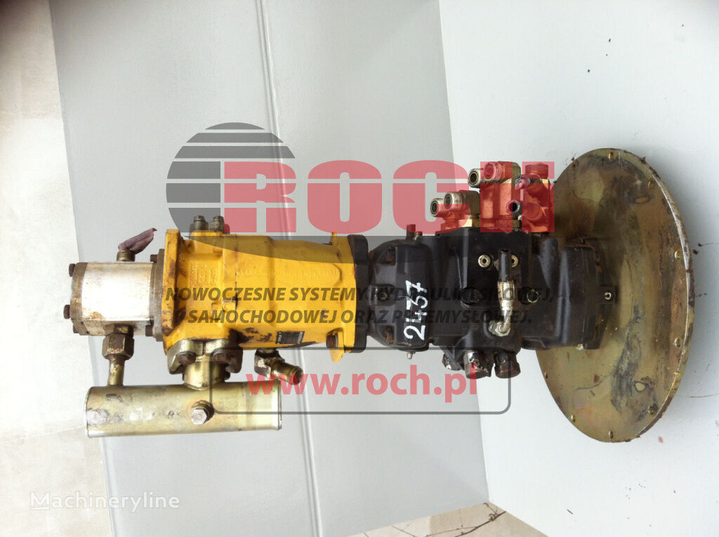 pompe hydraulique REXROTH AA20VG45 DGM2+ CAT 0201-254 + PM AL pour mini-chargeuse Caterpillar RS100